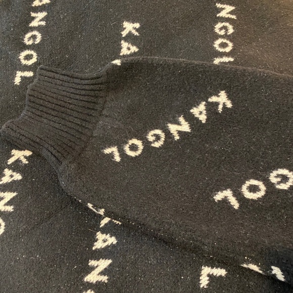 KANGOL x H&M Black and White Knit Sweater Size Medium BRAND NEW IN BAG w/tags! - Picture 7 of 12